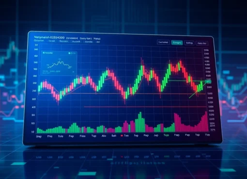 AICoin platform interface showcasing live crypto market charts and real-time alerts for secure trading analysis.