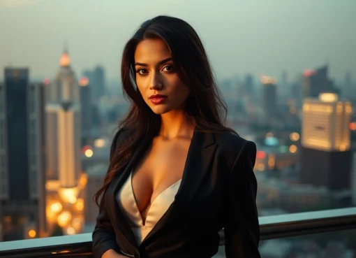 A graceful Bangalore Escort women showcasing elegance at a luxury venue for refined companionship