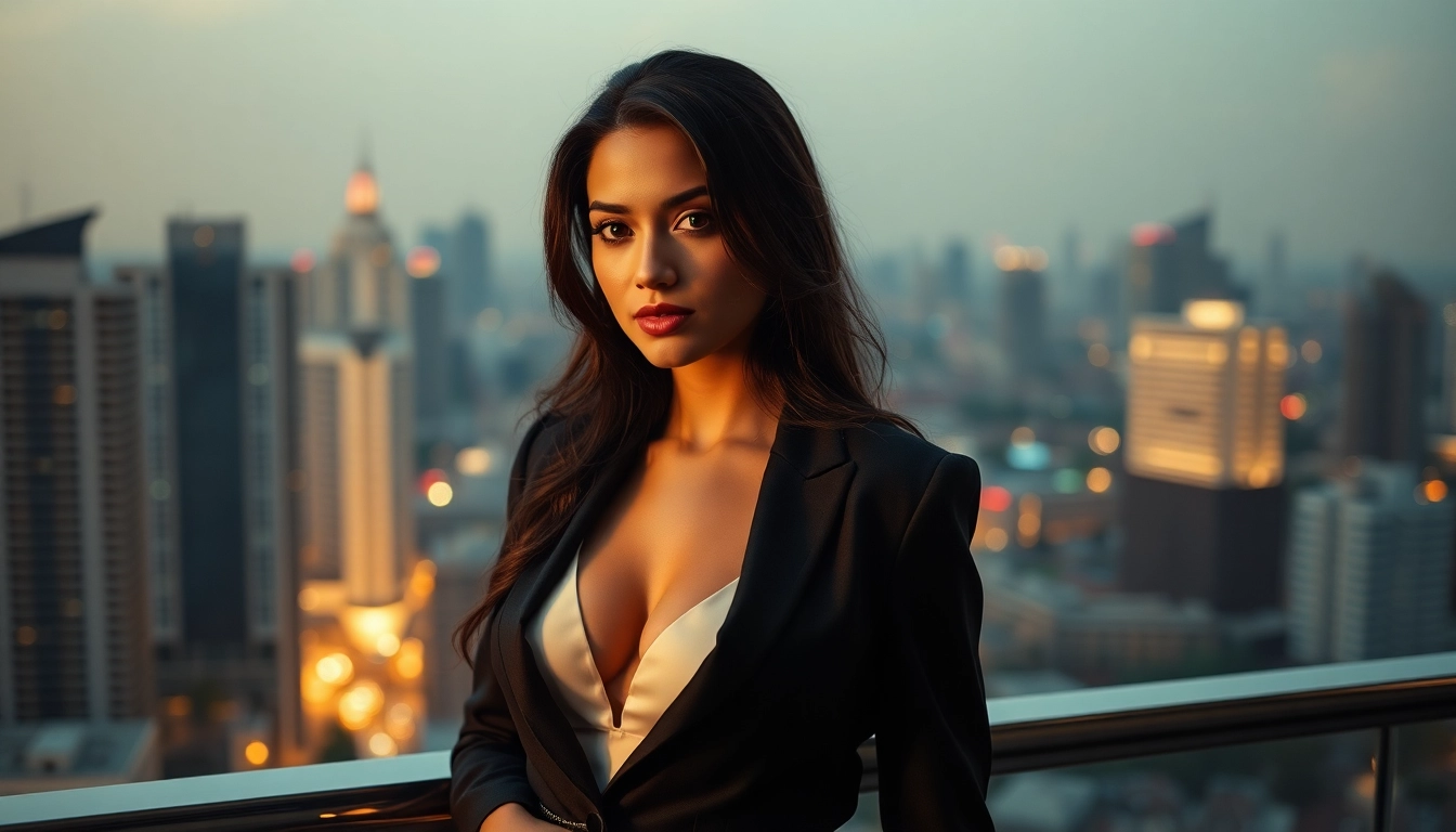 A graceful Bangalore Escort women showcasing elegance at a luxury venue for refined companionship