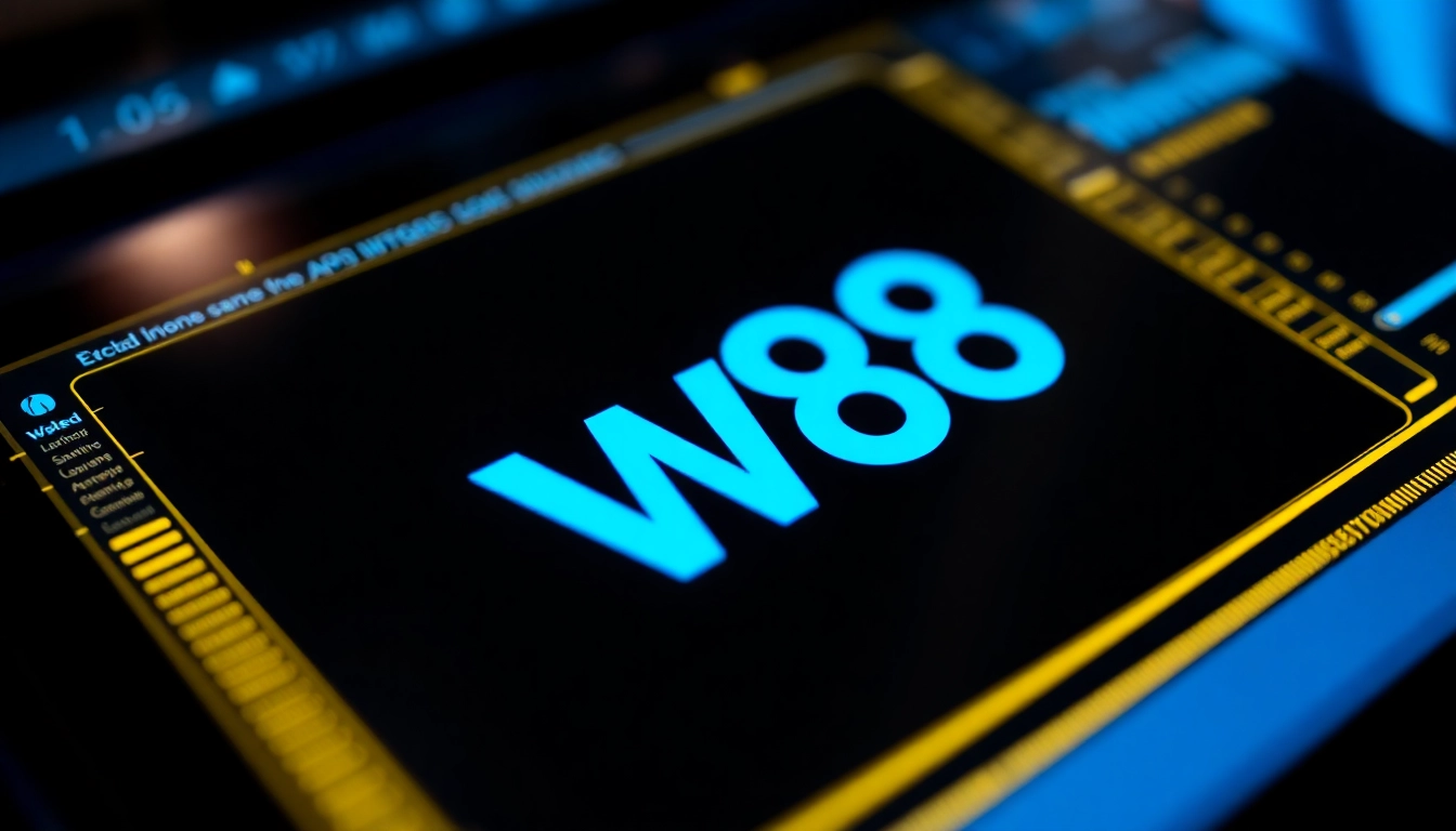 W88 online betting platform displaying an engaging interface with vibrant graphics and secure features.