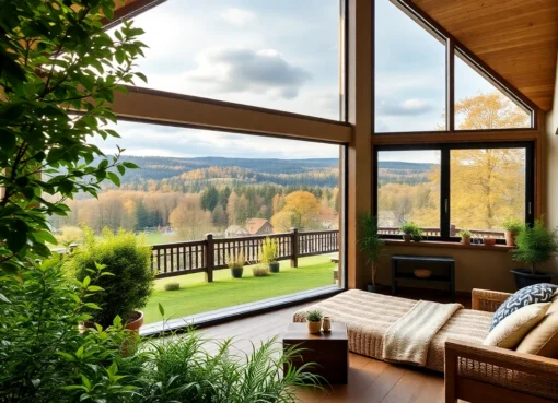 Ferienwohnung in Thüringen offers a cozy, well-furnished retreat with a stunning view over the Thüringer Wald, perfect for nature lovers seeking relaxation and adventure.