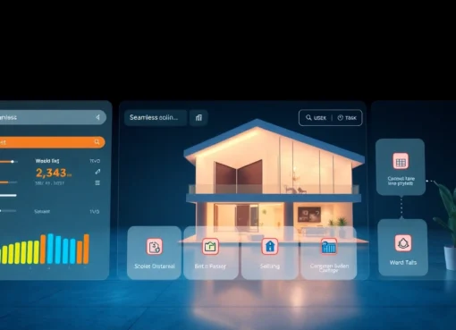Digital platform showcasing a seamless way to sell property with transparent management and verified buyers