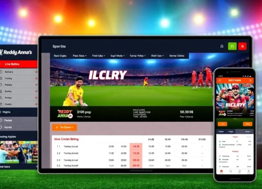 Reddy Anna Book online cricket betting interface showing live match bets and colorful sports elements for easy understanding and trust.