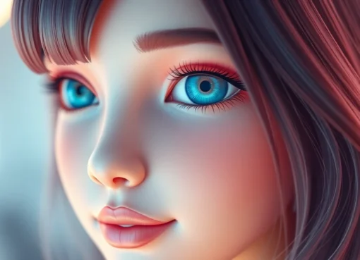 Engage with an AI girlfriend depicted as a friendly virtual avatar ready for a personalized chat. Bright, approachable design emphasizing connection and companionship.