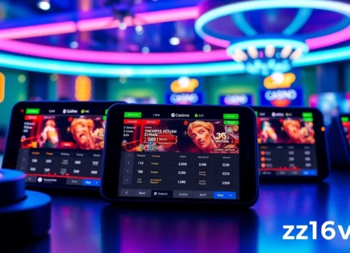 Engaging image of z16vip online casino platform on mobile, showcasing dynamic gameplay and user interface for immersive entertainment.