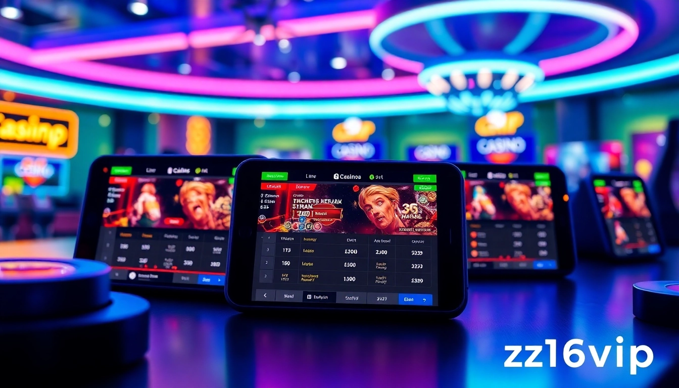 Engaging image of z16vip online casino platform on mobile, showcasing dynamic gameplay and user interface for immersive entertainment.