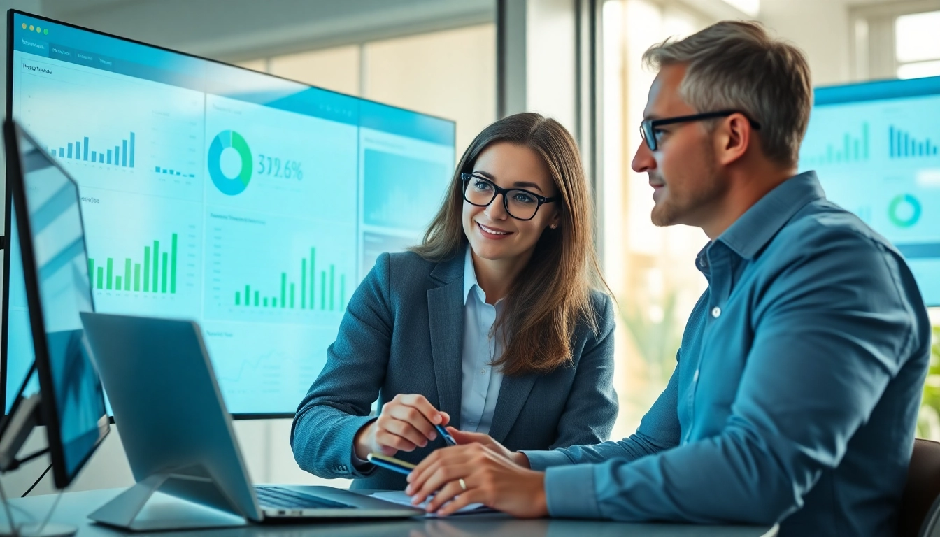 Expert financial advisor explaining Guide To Financial Management using digital tools and