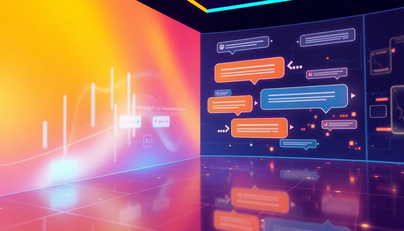 Engaging chat platform showcasing user-friendly interface with intuitive messaging features for