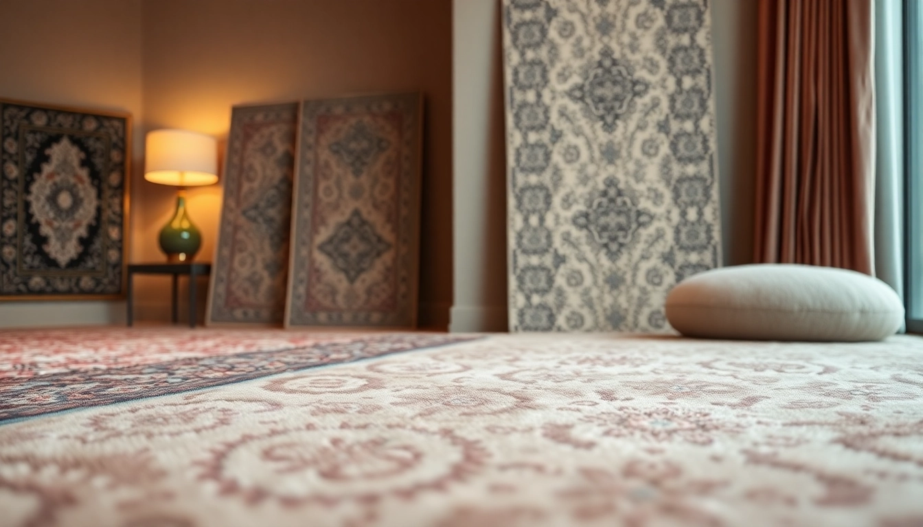 High-quality Tappeti a Milano displayed in a stylish showroom for modern and traditional styles